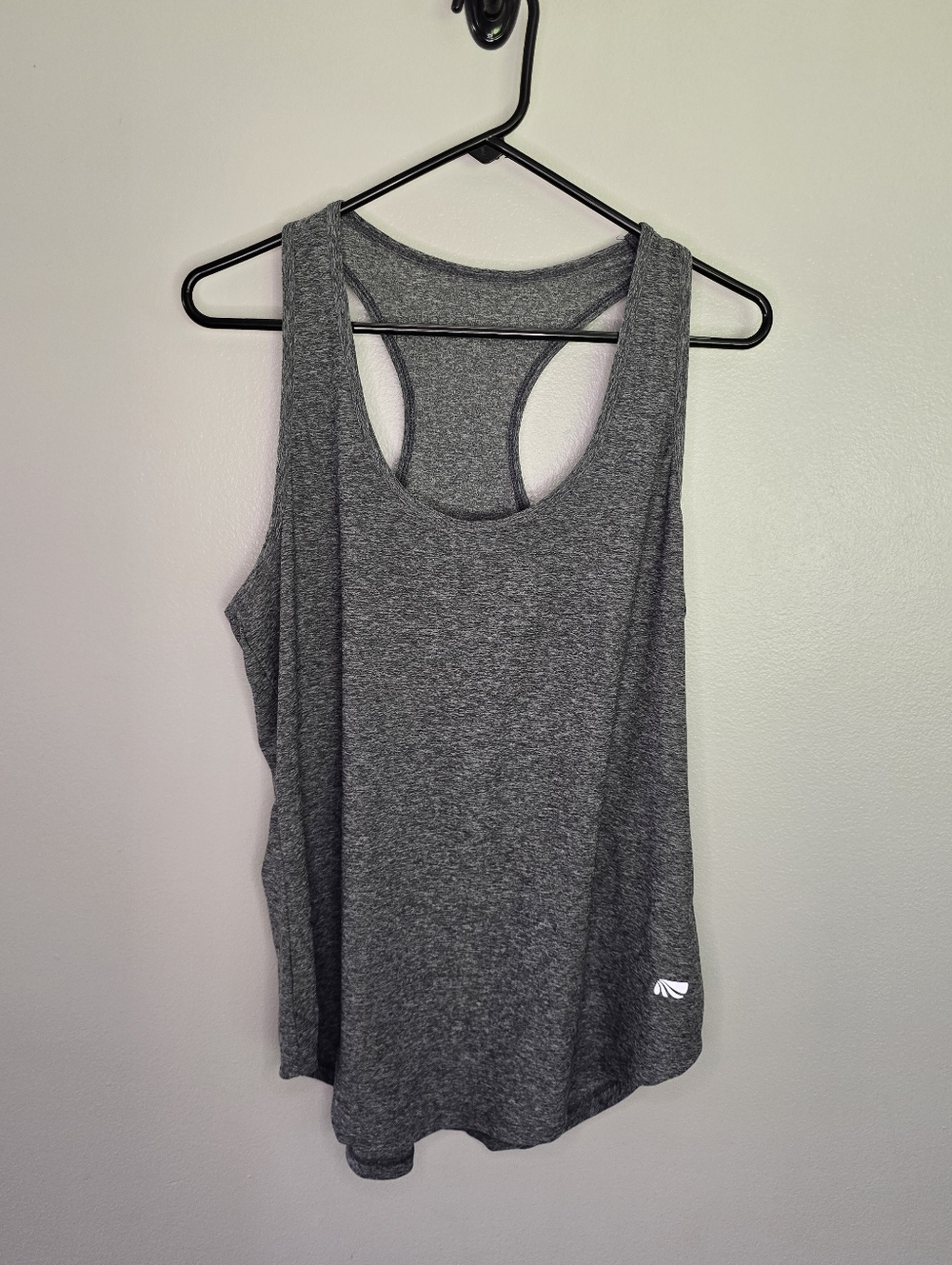 Marika Women's Gray Racerback Tank Top - Lightweight Activewear